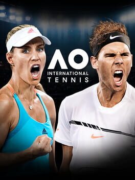 AO International Tennis Game Cover Artwork