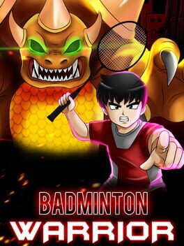 Badminton Warrior Game Cover Artwork