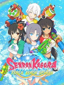 Senran Kagura: Peach Beach Splash Game Cover Artwork