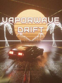 Vaporwave Drift Game Cover Artwork