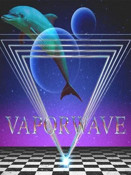 Vaporwave game cover