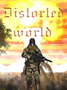 Distorted world game cover