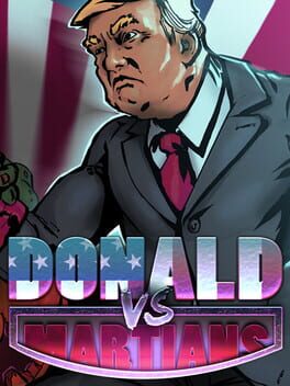 Donald VS Martians Game Cover Artwork