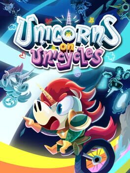 Unicorns on Unicycles Game Cover Artwork
