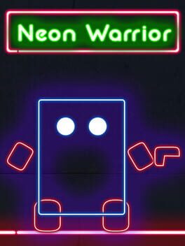 Neon Warrior Game Cover Artwork