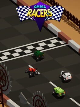 Omega Racers Game Cover Artwork