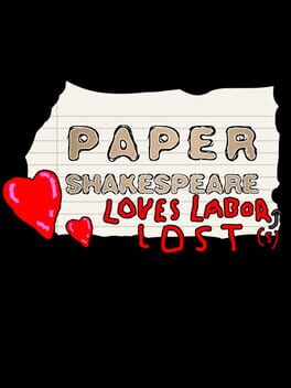 Paper Shakespeare: Loves Labor(s) Lost Game Cover Artwork