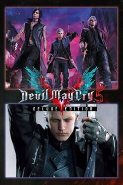 Devil May Cry 5: Deluxe Edition + Vergil Game Cover Artwork