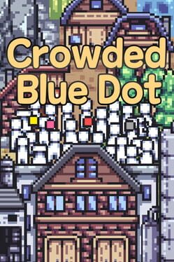 Crowded Blue Dot Game Cover Artwork