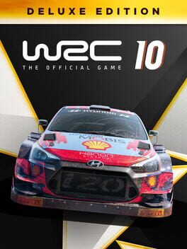 WRC 10: Deluxe Edition Game Cover Artwork