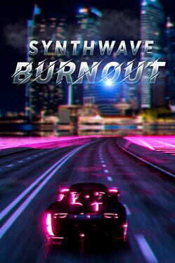 Synthwave Burnout Game Cover Artwork