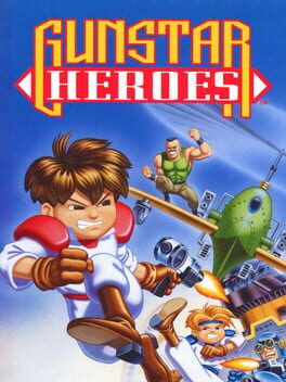 Gunstar Heroes Game Cover Artwork