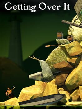 Getting Over It with Bennett Foddy Game Cover Artwork