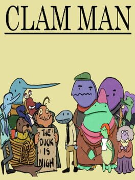 Clam Man Game Cover Artwork