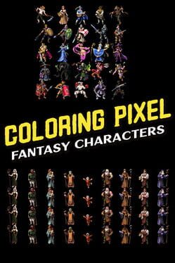 Coloring Pixel: Fantasy Characters Game Cover Artwork