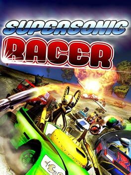 Super Sonic Racer Game Cover Artwork