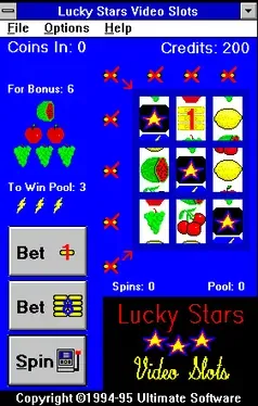 Lucky Stars Video Slots image