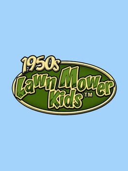 1950s Lawn Mower Kids