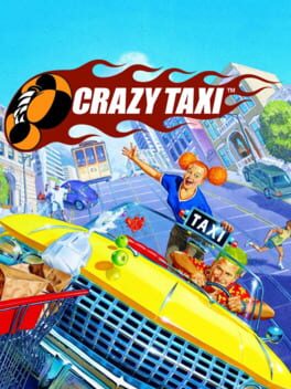 Crazy Taxi Game Cover Artwork
