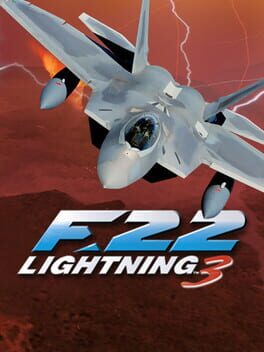 F-22 Lightning 3 Game Cover Artwork
