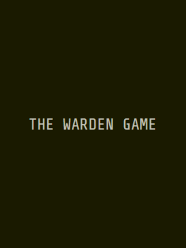 Cover for The Warden Game