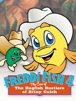 Freddi Fish 4: The Case of the Hogfish Rustlers of Briny Gulch Game Cover Artwork