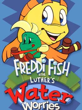 Freddi Fish and Luther's Water Worries Game Cover Artwork