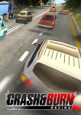 Crash and Burn Racing Game Cover Artwork