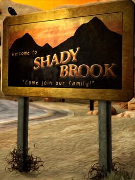 Shady Brook - A Dark Mystery Text Adventure Game Cover Artwork