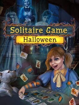 Solitaire Game Halloween Game Cover Artwork