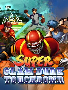 Super Slam Dunk Touchdown Game Cover Artwork