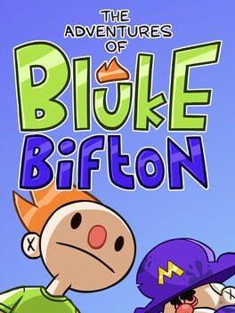 The Adventures of Bluke Bifton Game Cover Artwork
