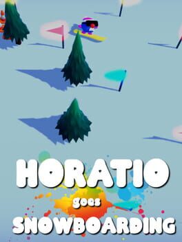 Horatio Goes Snowboarding Game Cover Artwork