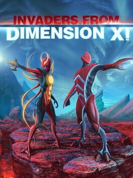 Invaders from Dimension X Game Cover Artwork