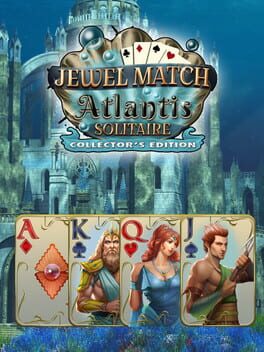 Jewel Match Atlantis Solitaire: Collector's Edition Game Cover Artwork