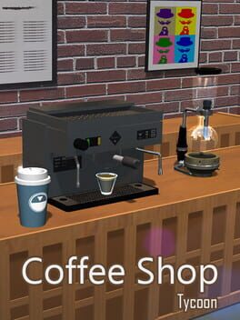 Coffee Shop Tycoon Game Cover Artwork