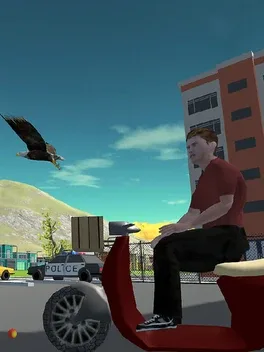 I ride a Scooter