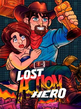 Lost Action Hero Game Cover Artwork