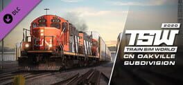 Train Sim World: Canadian National Oakville Subdivision: Hamilton - Oakville Route Add-On Game Cover Artwork