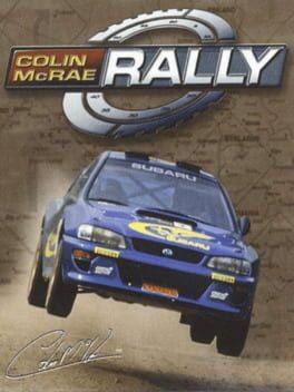 Colin McRae Rally Game Cover Artwork