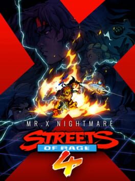 Streets of Rage 4: Mr X. Nightmare Game Cover Artwork