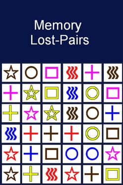 Memory Lost-Pairs Game Cover Artwork