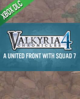 Valkyria Chronicles 4: A United Front with Squad 7 Game Cover Artwork