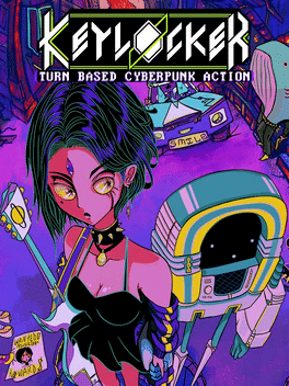 Affiche du jeu vidéo Keylocker: Turn Based Cyberpunk Action