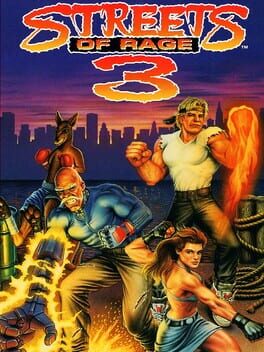 Streets of Rage 3 Game Cover Artwork