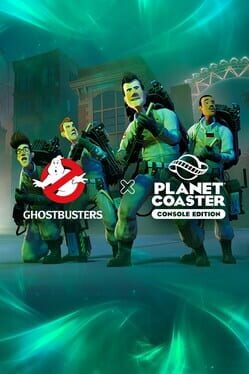 Planet Coaster: Ghostbusters Game Cover Artwork