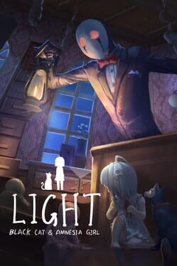Light: Black Cat & Amnesia Girl Game Cover Artwork