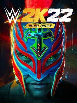 WWE 2K22: Deluxe Edition Game Cover Artwork