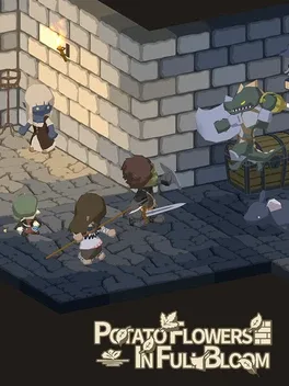 Potato Flowers in Full Bloom image