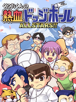 Kunio-kun no Nekketsu Dodgeball Allstars!! Cover